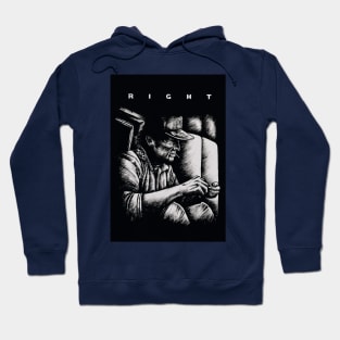 RIGHT said Brett Hoodie